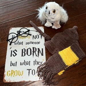 New Harry Potter 6 Pc Newborn Photography Set